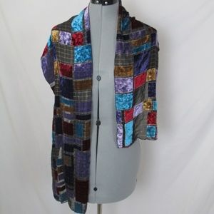 Dana Herbert Accessories - Dana Herbert Scarf Velvet Silk Blend Colorful Dana Herbert Accessories - Dana Herbert Scarf Velvet Silk Blend Colorful